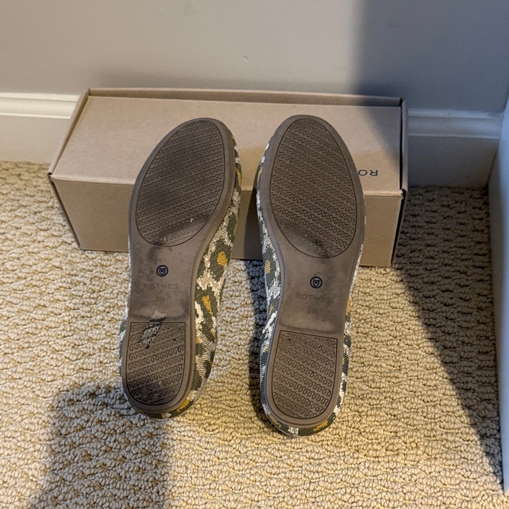 Rothy's Women's Smoke Spot Patterned Loafers - Picture 3 of 3